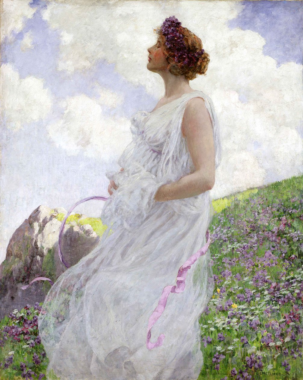 Calypso, c.1906 (óleo sobre tela) de George Hitchcock