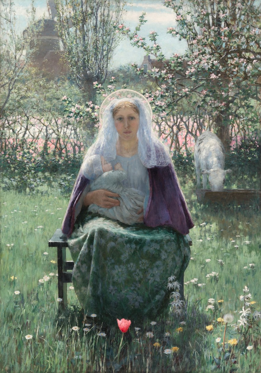 A Mãe Santíssima de George Hitchcock