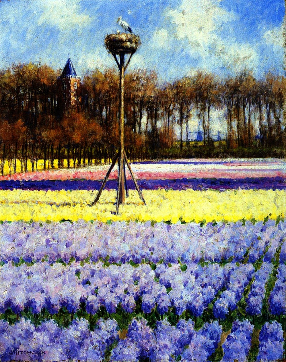 The Stork&39;s Nest, Holanda (óleo sobre tela) de George Hitchcock