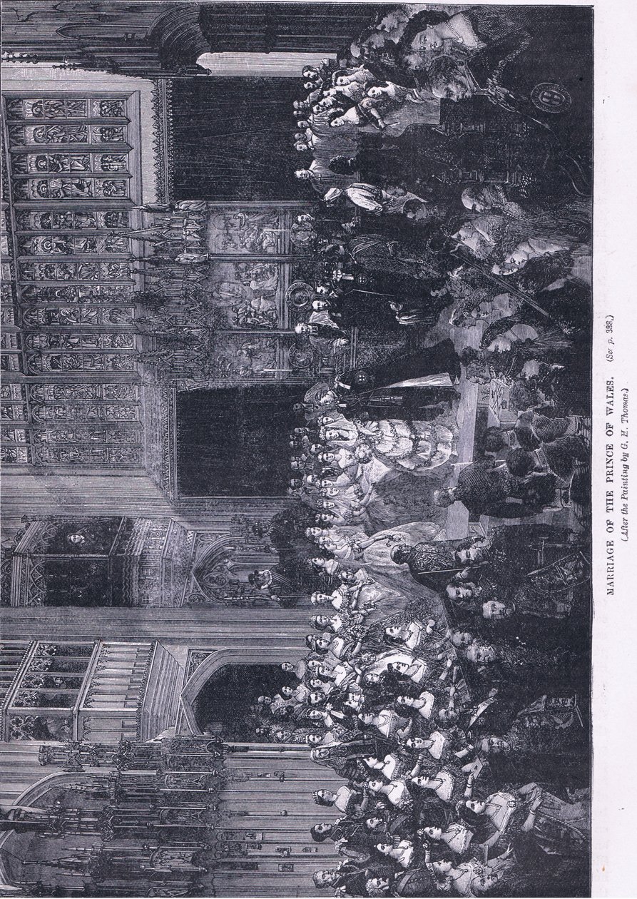 O casamento do príncipe de Gales de George Housman Thomas