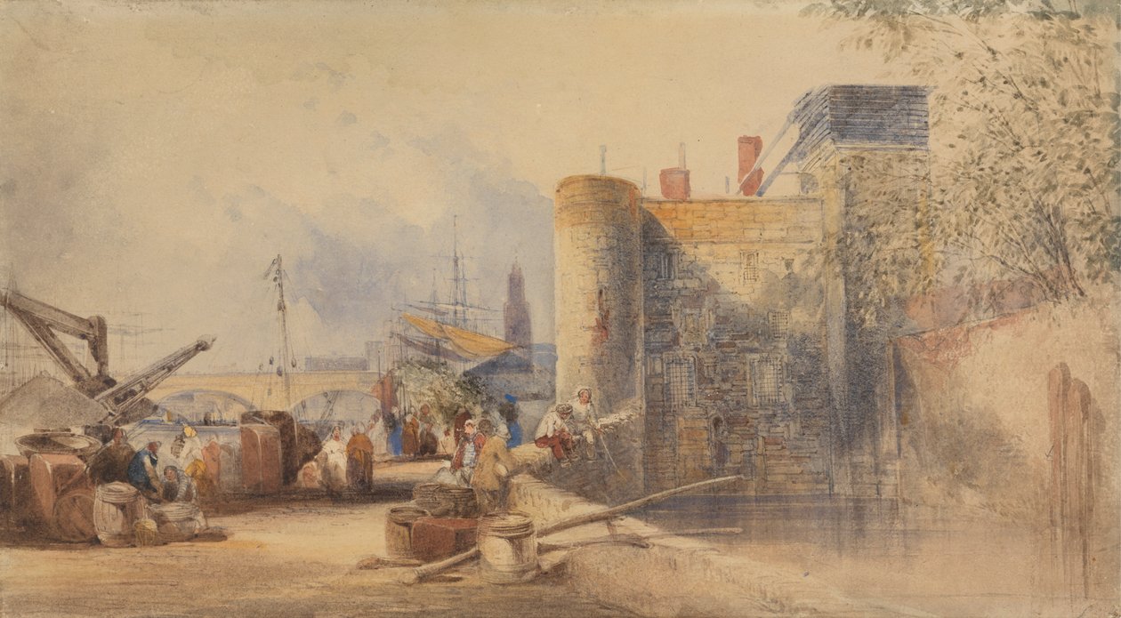 Fosso na Torre de Londres de George Howse