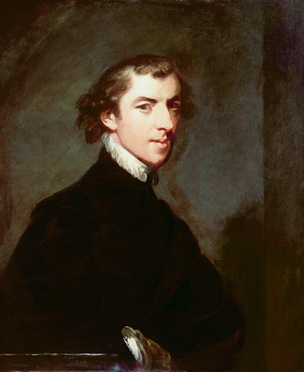 Auto-retrato, c.1780 de George Huddesford