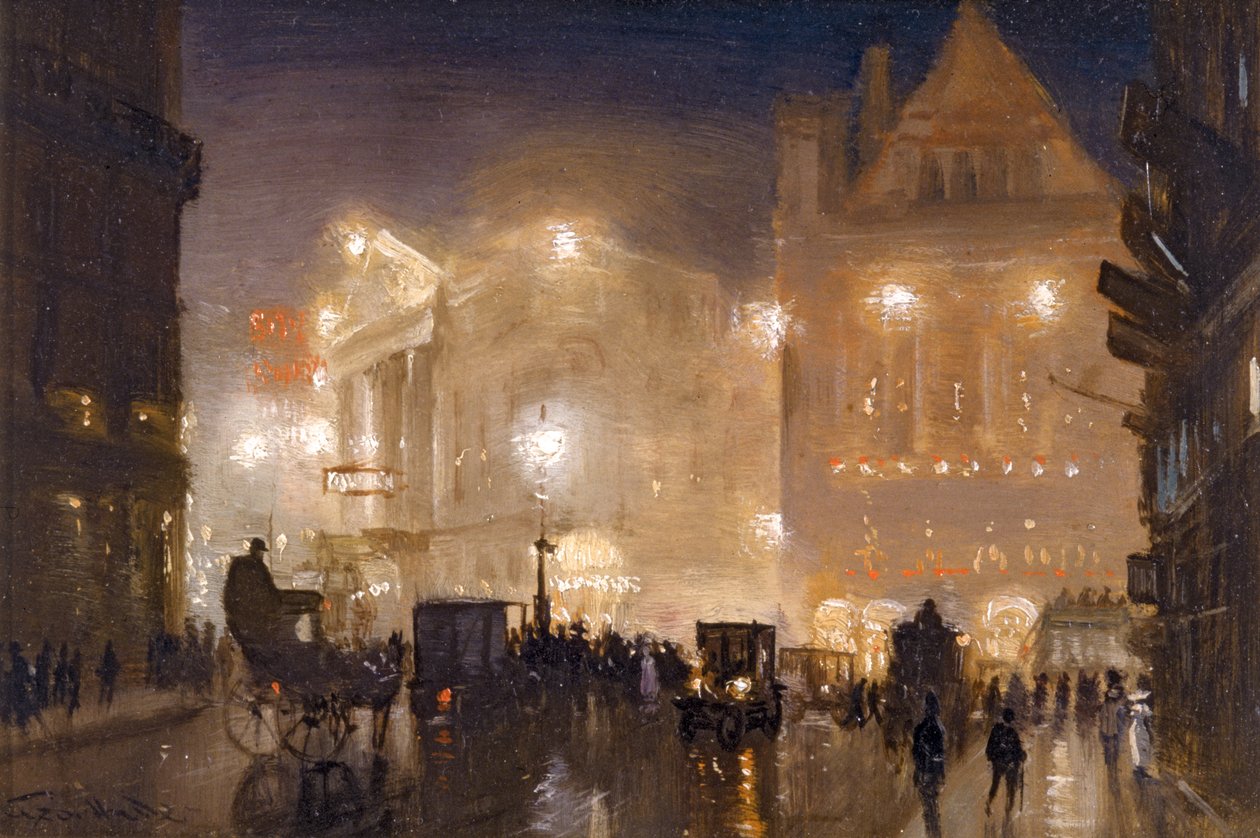 O Haymarket, Londres, c.1910 de George Hyde Pownall