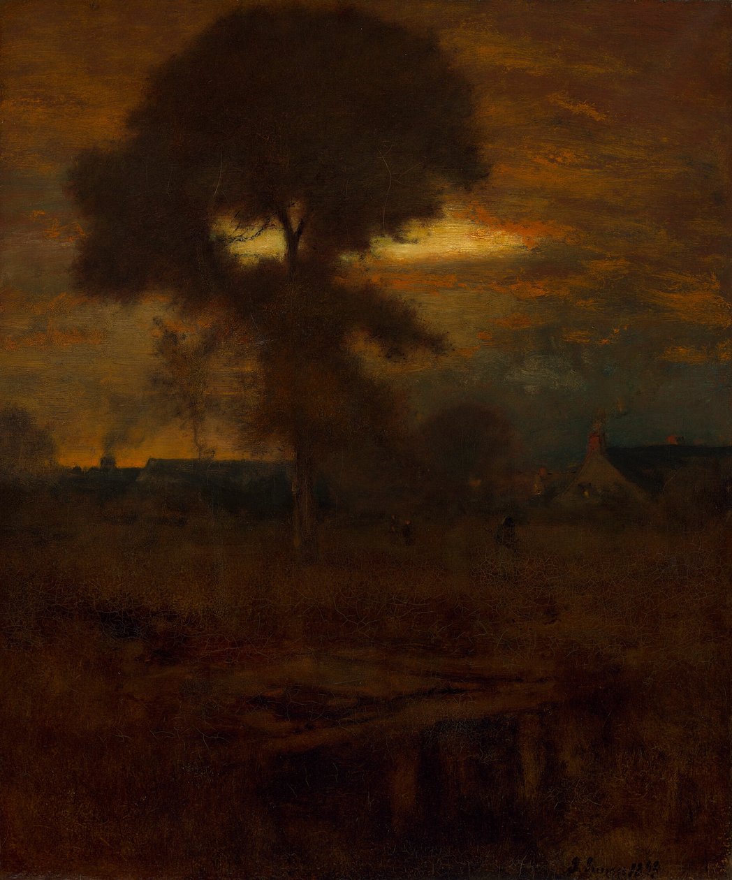 Brilho posterior de George Inness