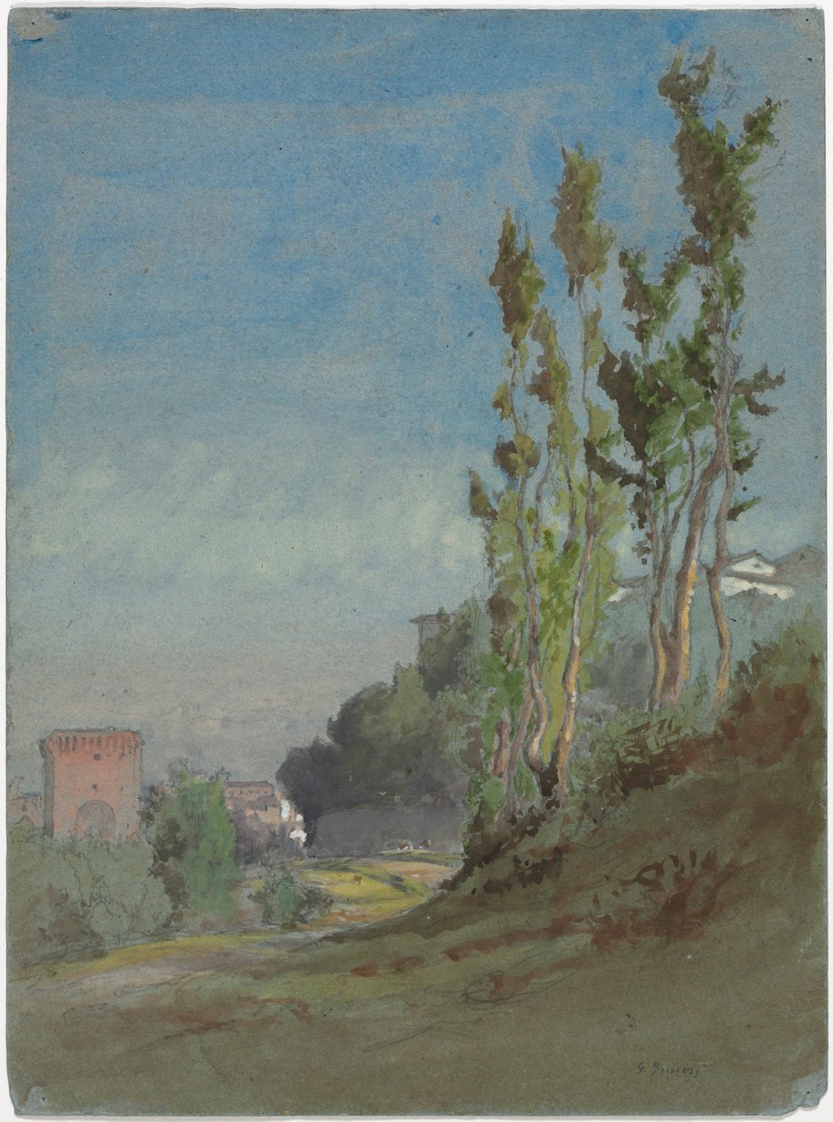 Albano, Itália de George Inness