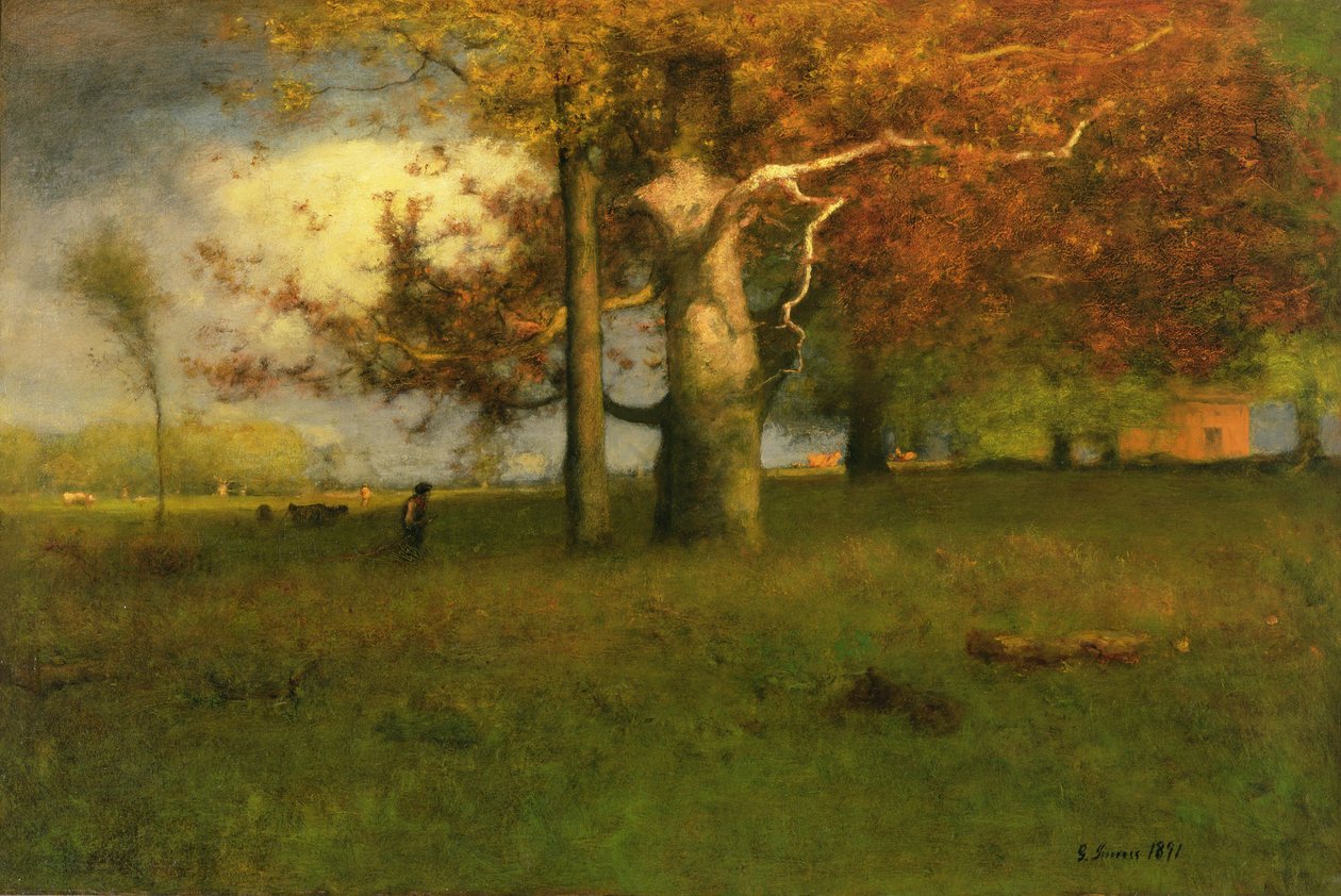 Início do outono, Montclair de George Inness