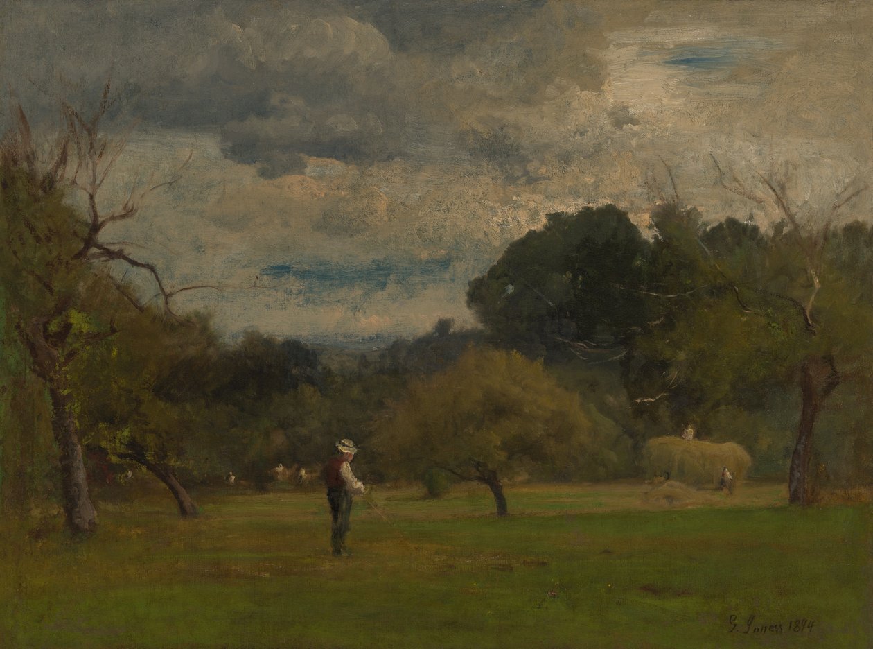 Harvest, Montclair, Nova Jersey de George Inness
