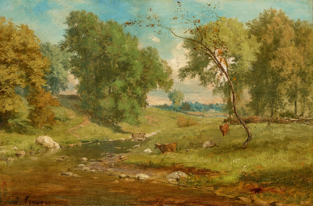 No Prado de George Inness