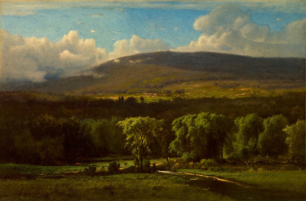 Medway, Massachusetts de George Inness