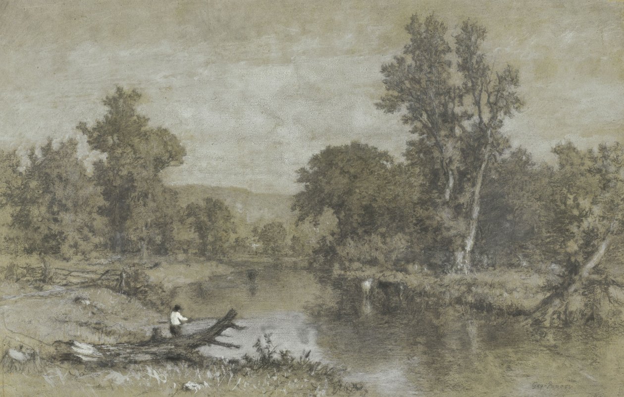 Milton, Nova Iorque de George Inness