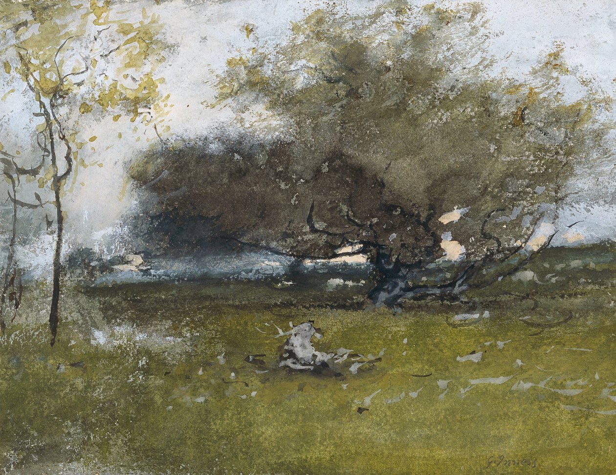 Macieiras antigas  de George Inness