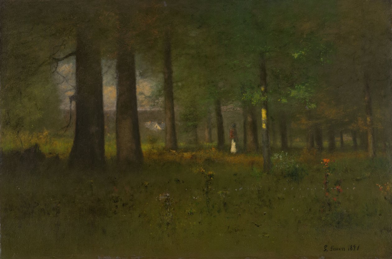 A Orla da Floresta de George Inness