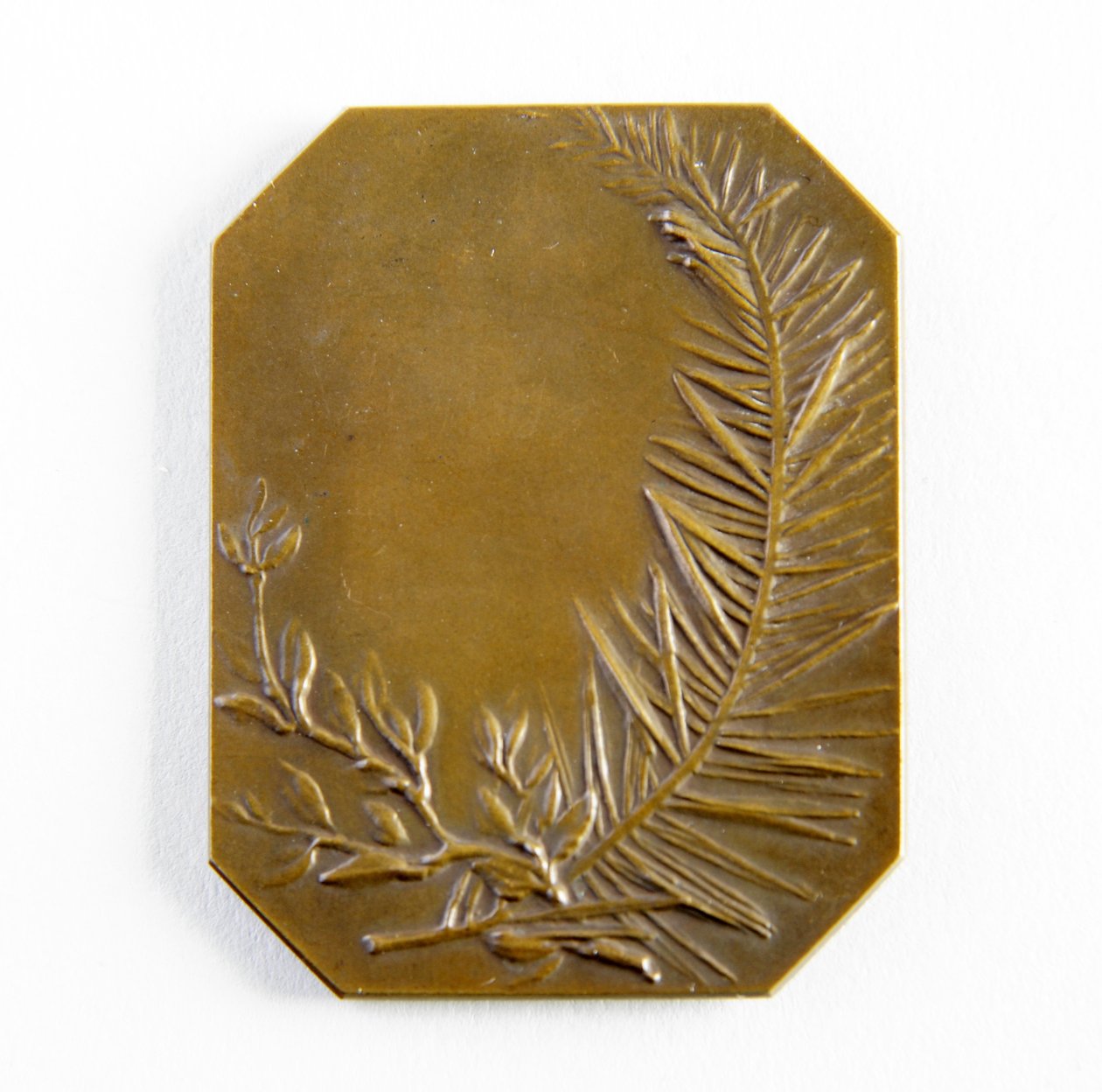 Placa octogonal (bronze) de George James Frampton