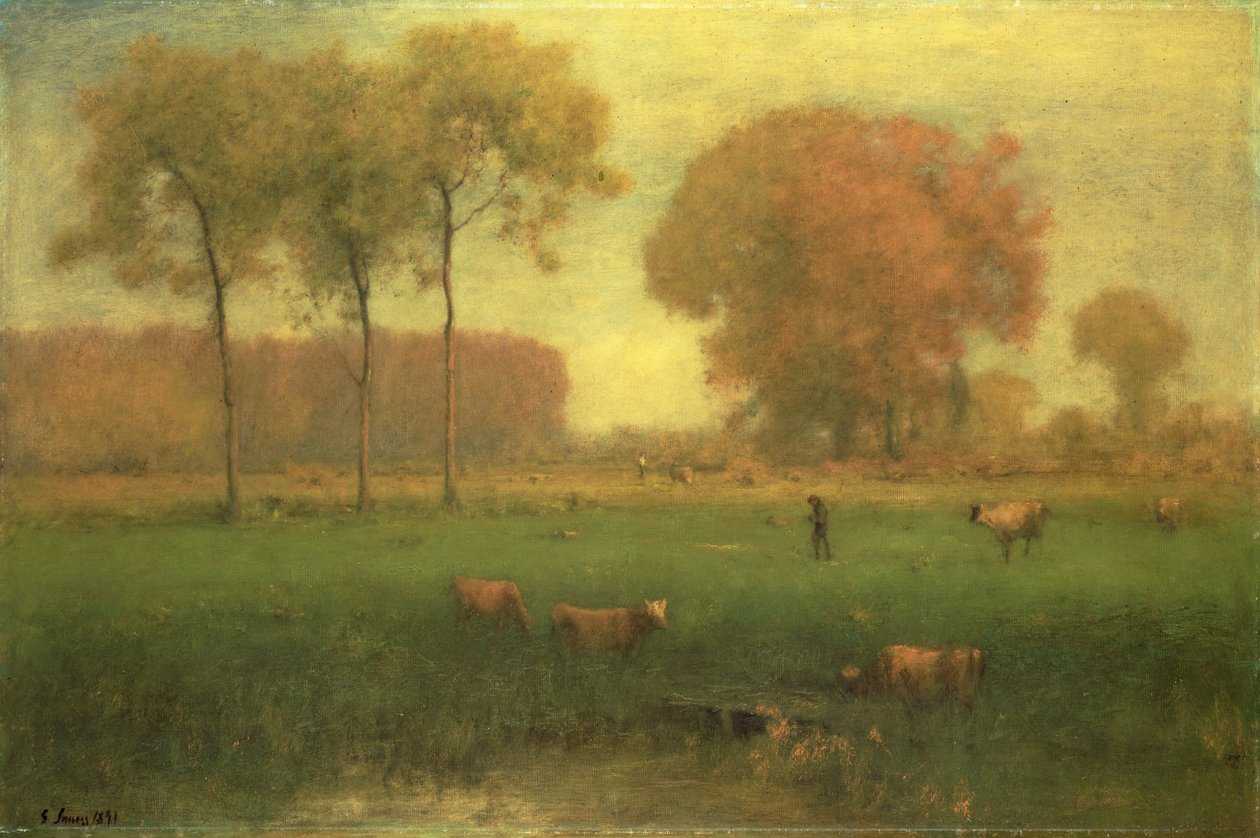 Verão indiano, 1891 de George Jnr. Inness