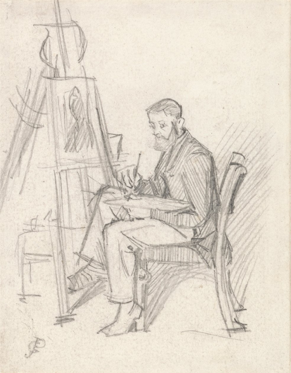 Auto-retrato de George John Pinwell