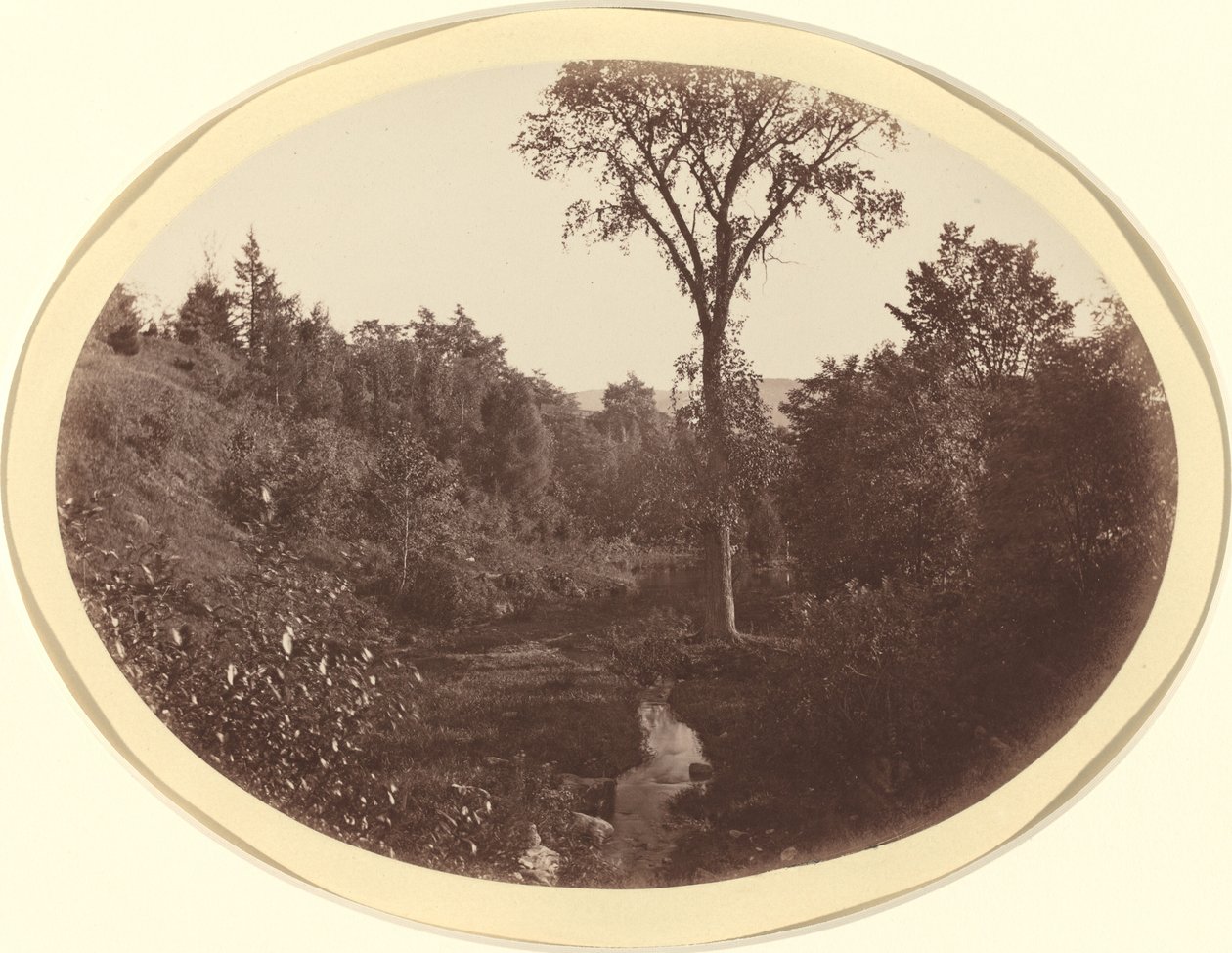 Paisagem perto de Williams College de George Kendall Warren