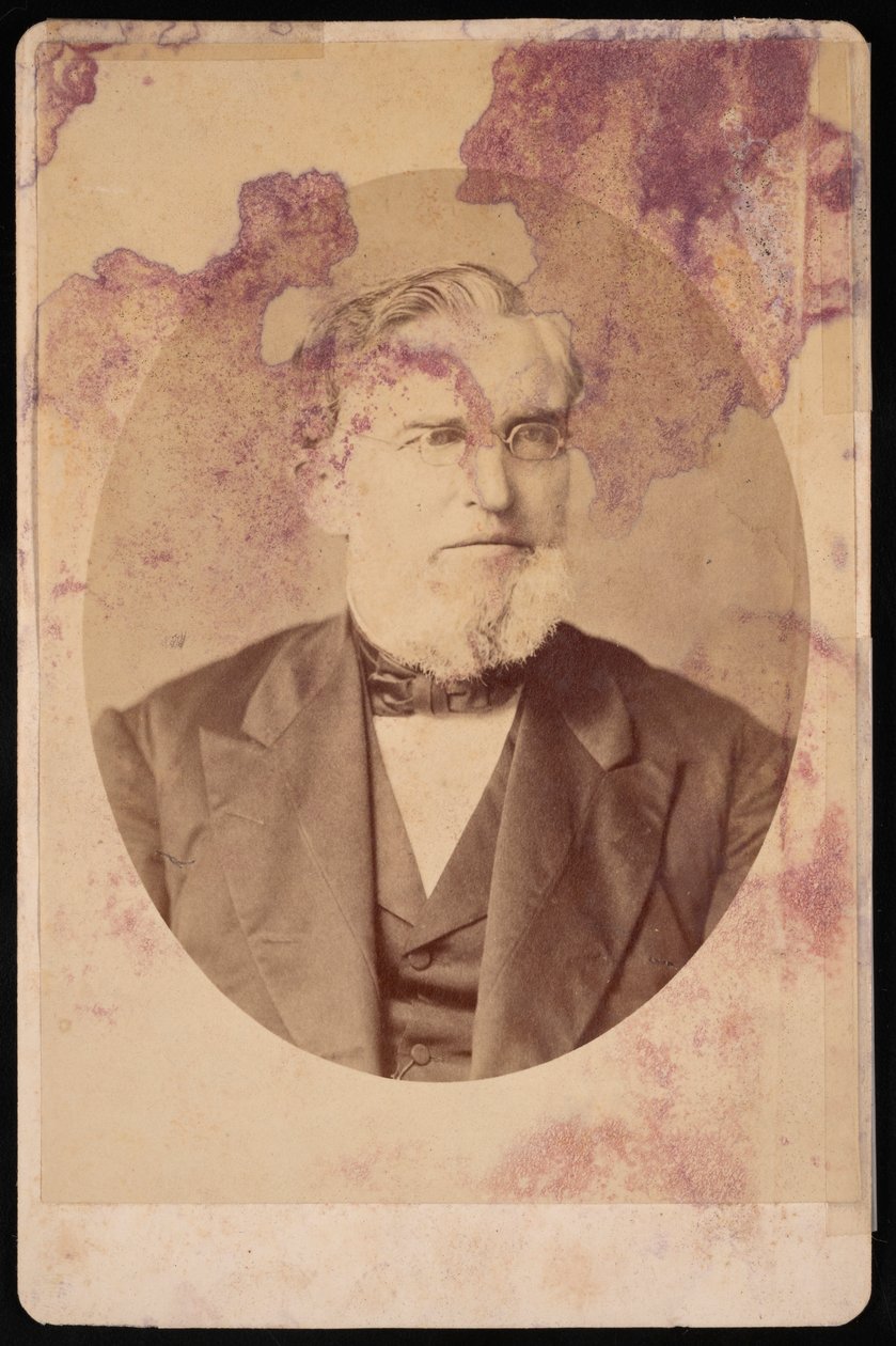 Retrato de Joseph Cummings 1817-1890, antes de 1884. de George K Warren
