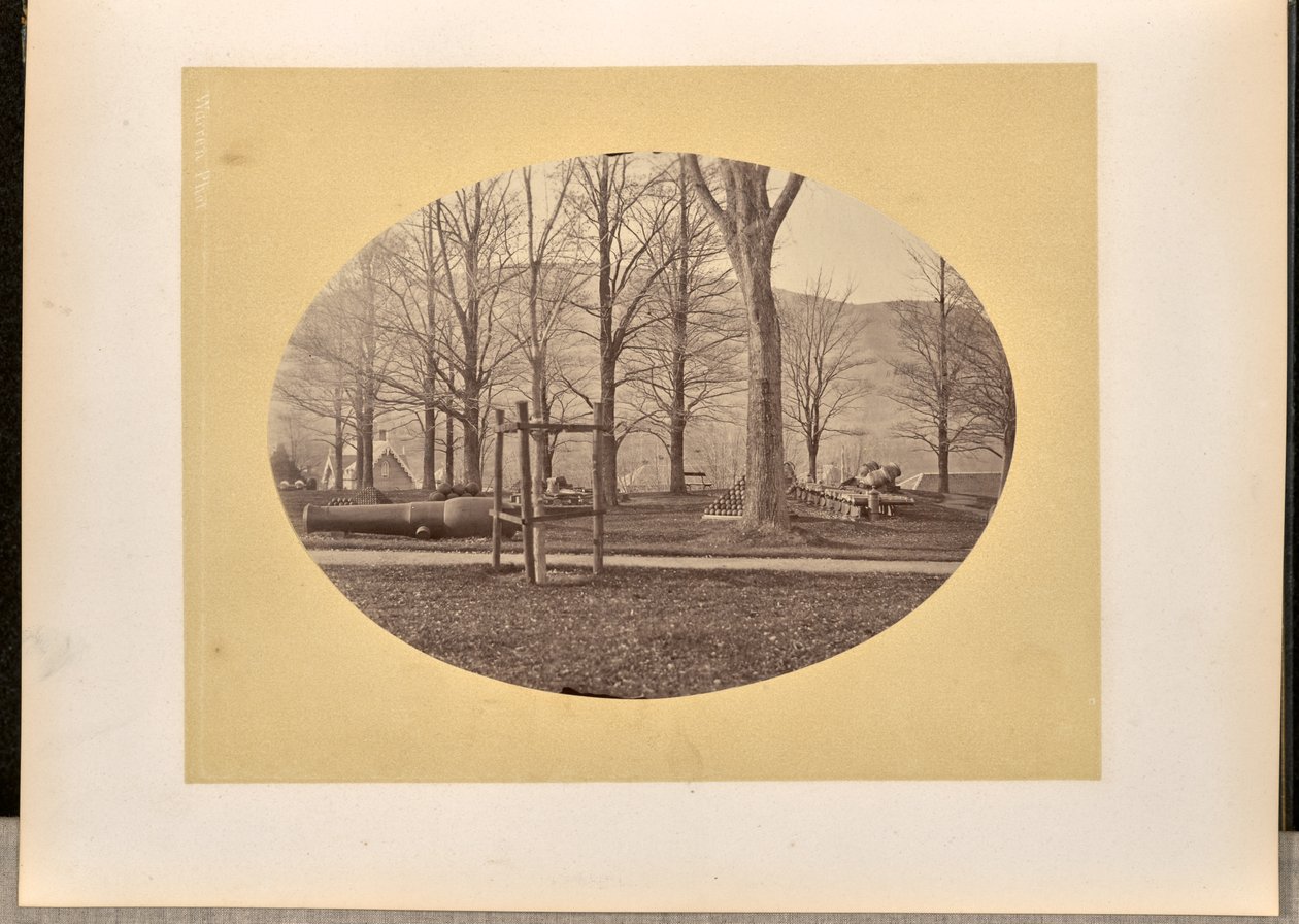 [Artilleriestücke und Munition, West Point] de George Kendall Warren