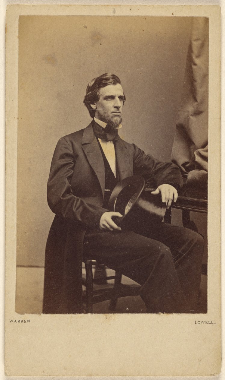 [Homem sentado, segurando uma cartola]. de George Kendall Warren