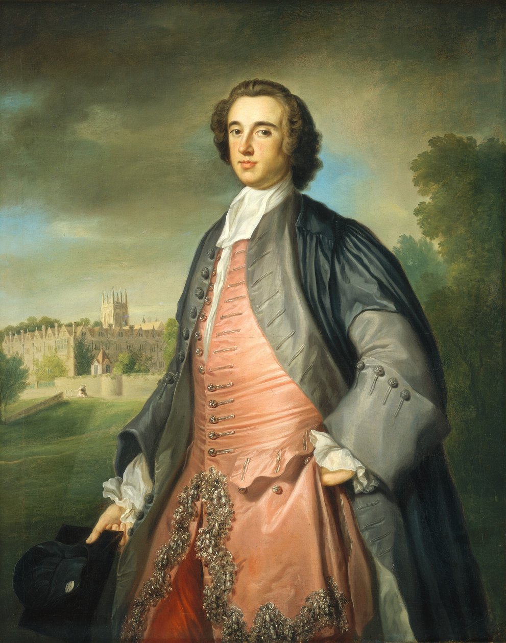 Um graduado do Merton College, Oxford, c. 17541755. de George Knapton