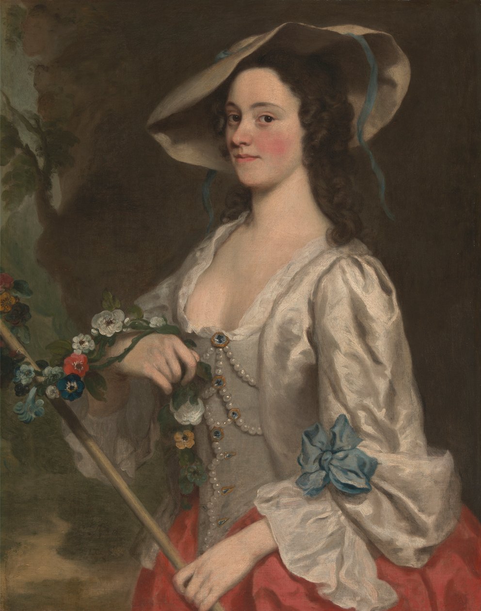 Retrato de uma Mulher de George Knapton