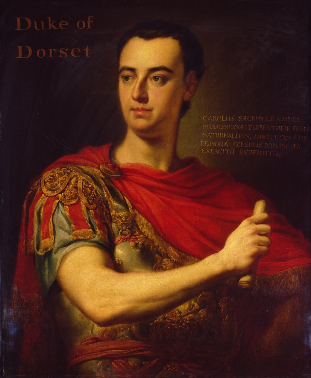 O Duque de Dorset, 1744 de George Knapton
