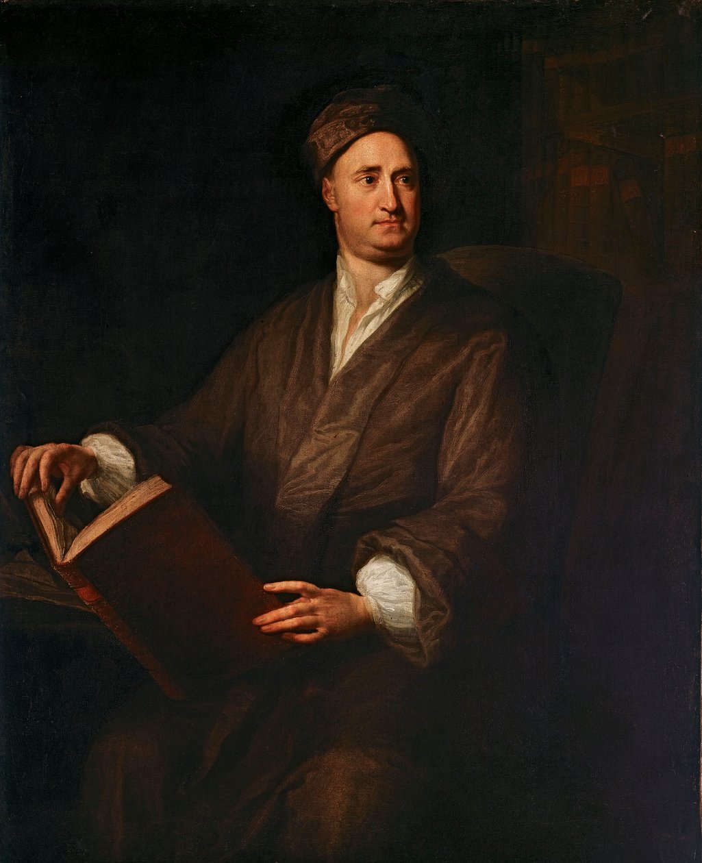 O Reverendo Nicholas Tindal, c.1726-44 (óleo sobre tela) de George Knapton