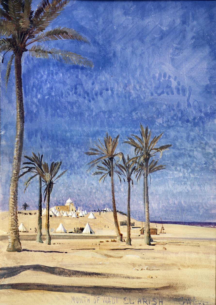Boca do Wady el Arish de George Lambert