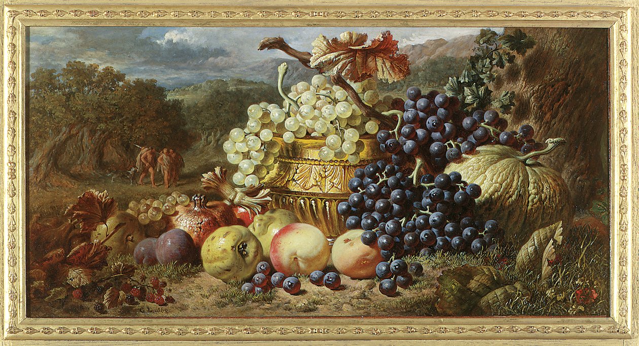 Um brilho de luz solar, 1862 de George Lance