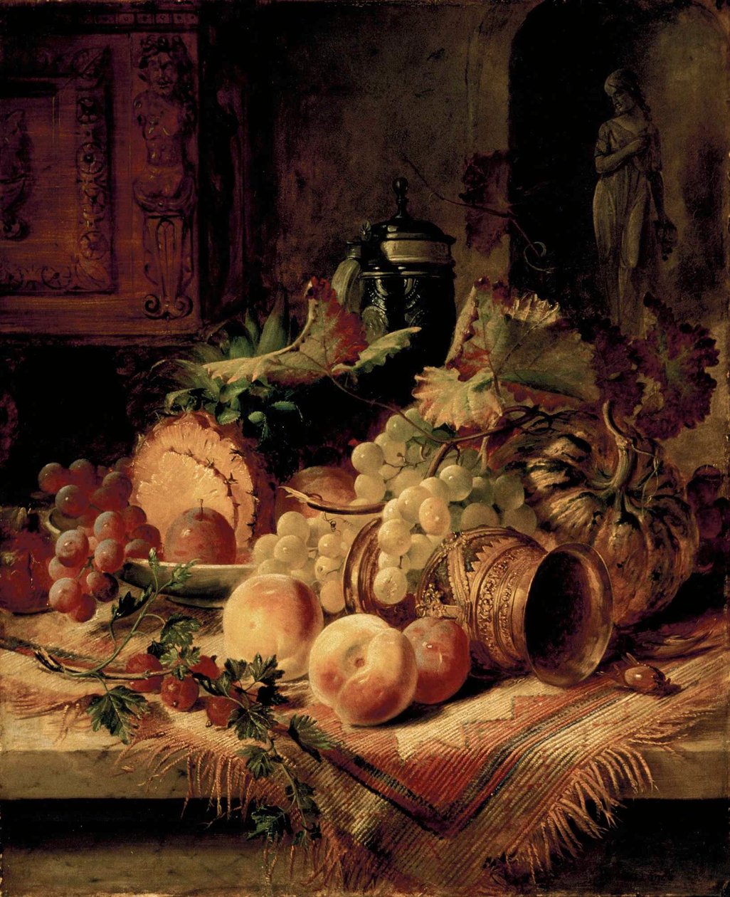 Natureza morta - Fruta de George Lance