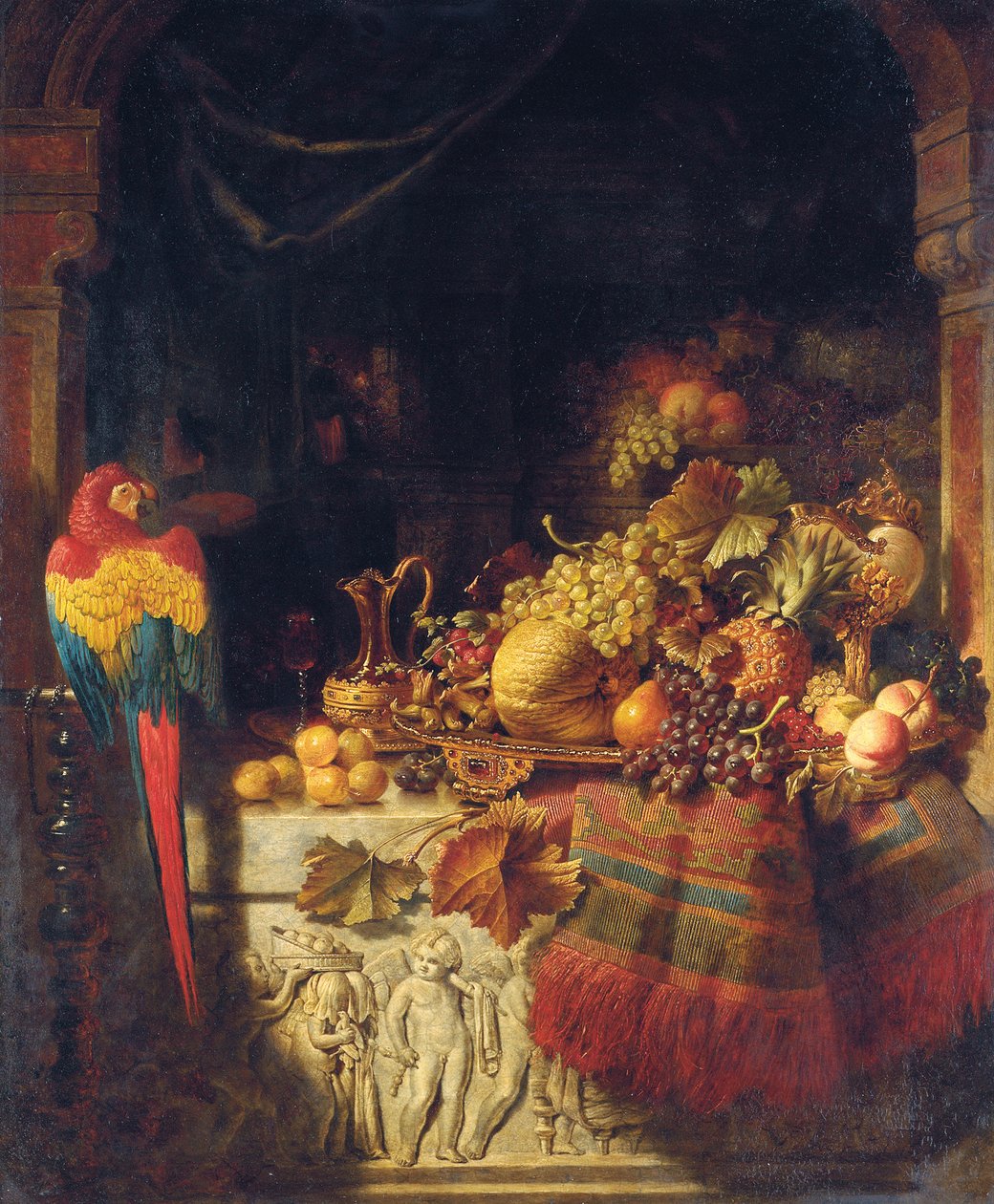 Sobremesa do burgomestre, 1860 de George Lance