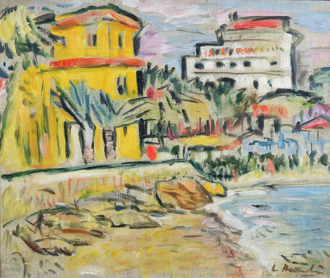 Cidade mediterrânica de George Leslie Hunter
