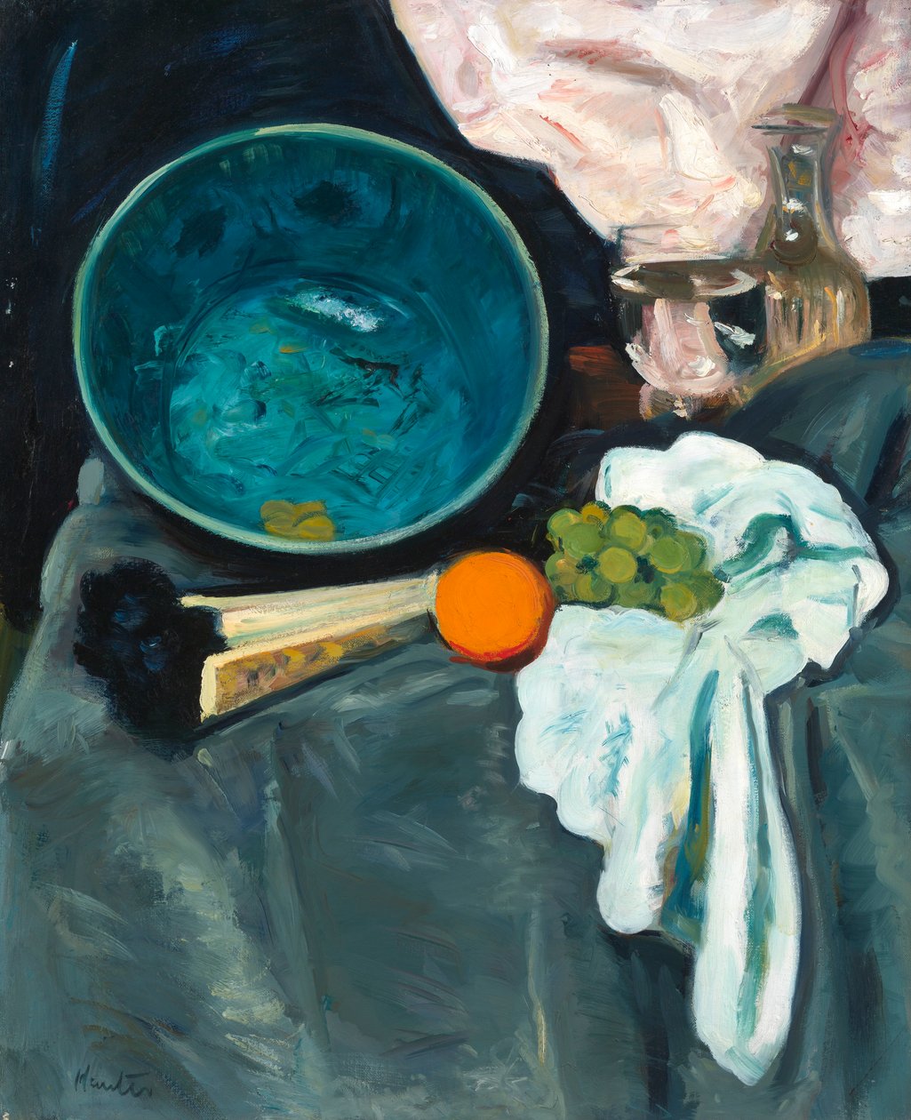 A Taça Verde, c.1920 (óleo sobre tela) de George Leslie Hunter