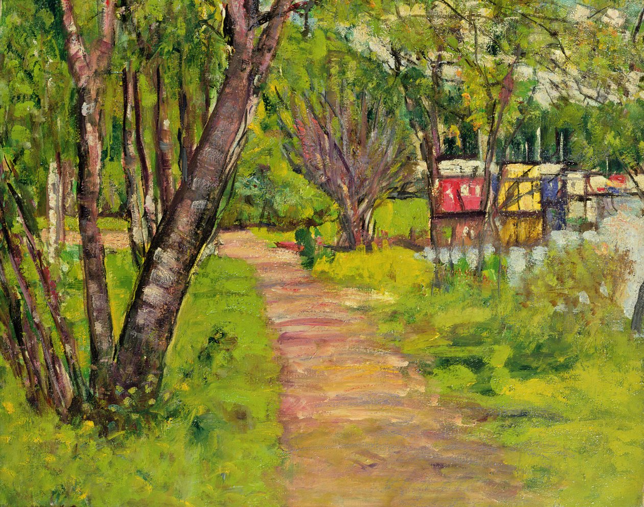 O Caminho, Loch Lomond de George Leslie Hunter