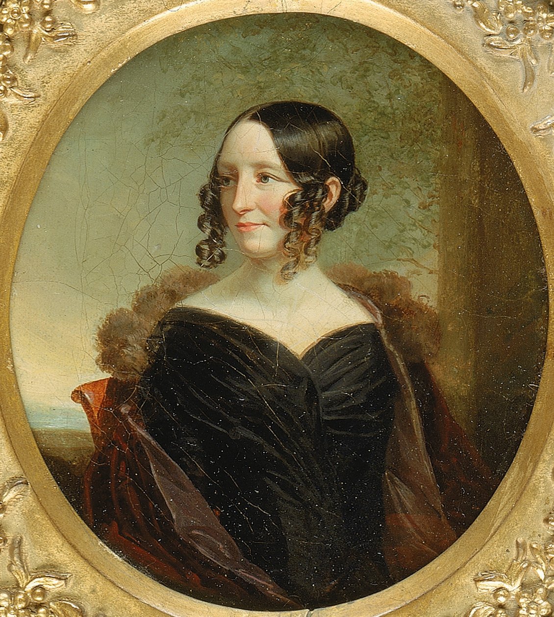 Retrato de uma senhora de Nova Iorque de George Linen
