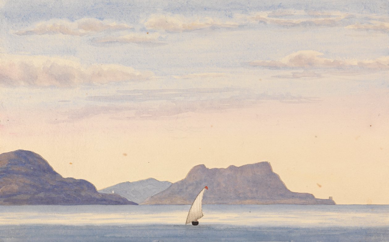 Cabrita Point - Rocha de Gibraltar de George Lothian Hall