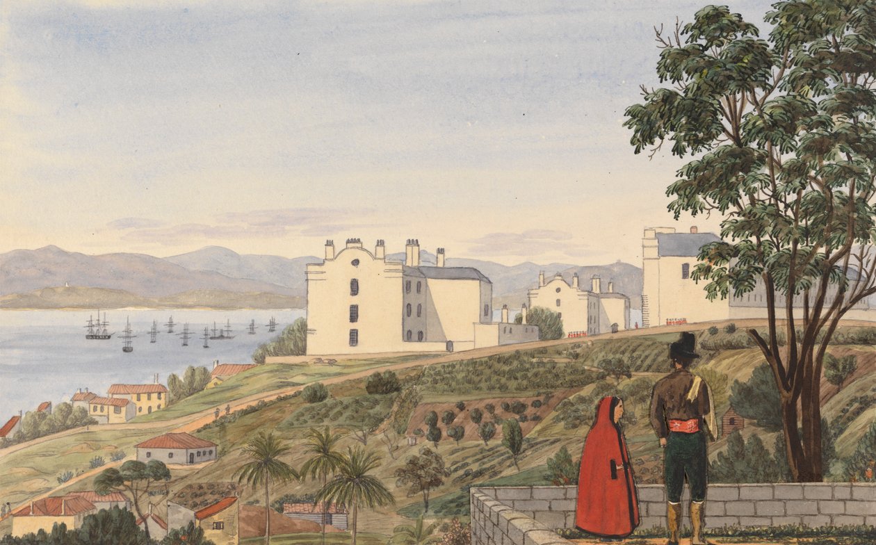 O Quartel Sul, Gibraltar de George Lothian Hall