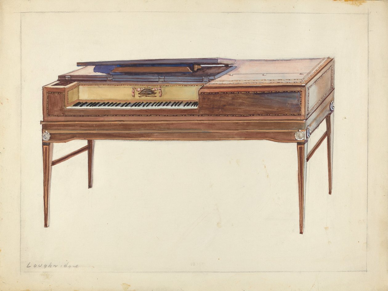 Piano de George Loughridge
