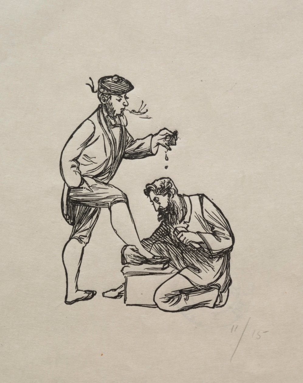 Filosofia doméstica, 1863. de George Louis Palmella Busson Du Maurier