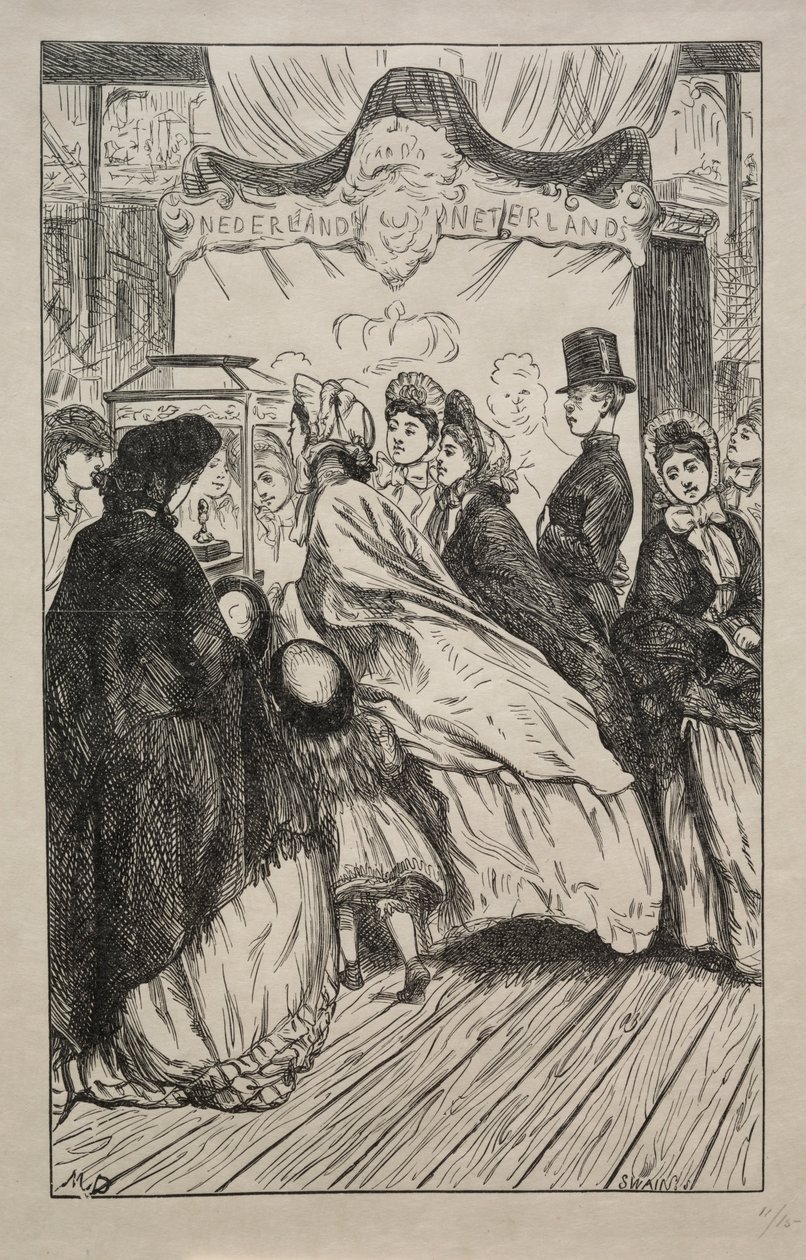 Jóias - Na Grande Exposição, 1862. de George Louis Palmella Busson Du Maurier