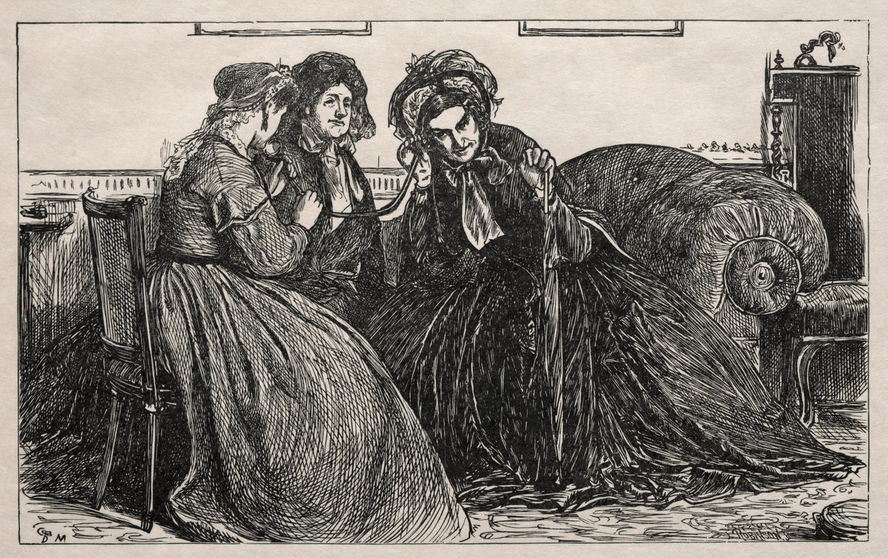 Vida em Londres, 1866. de George Louis Palmella Busson Du Maurier