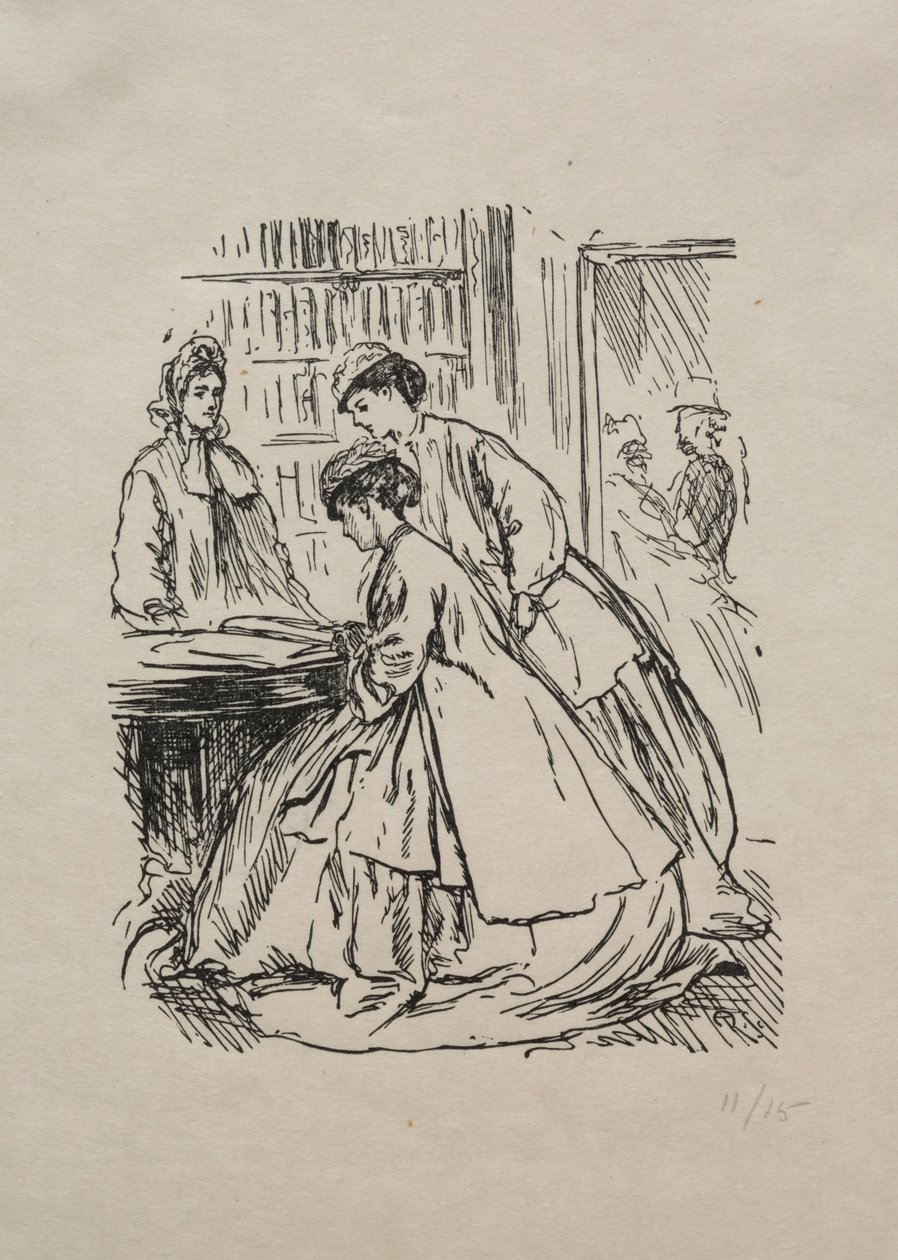 Muito Barulho por Nada, 1866. de George Louis Palmella Busson Du Maurier