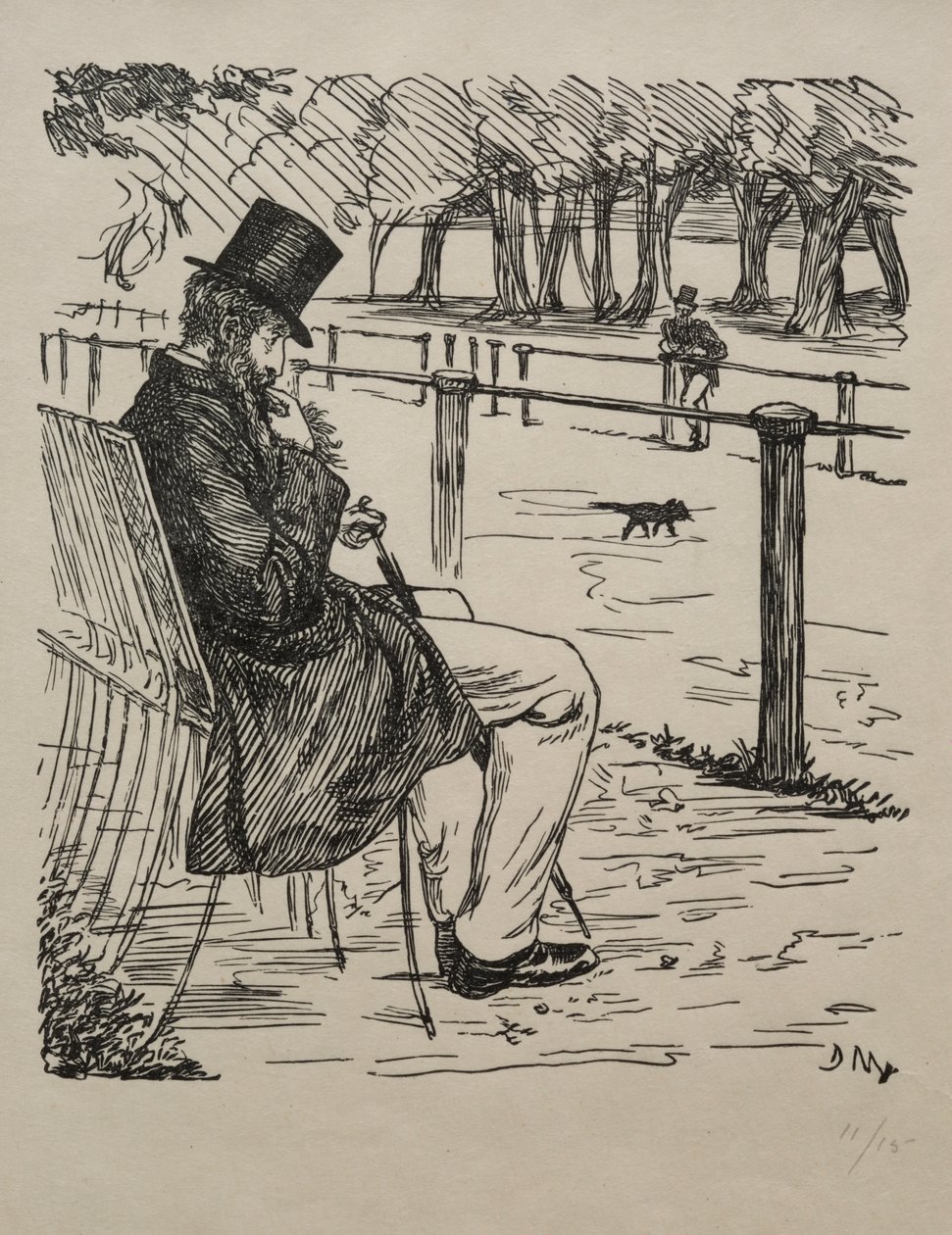 O Último dos Barões, 1855. de George Louis Palmella Busson Du Maurier