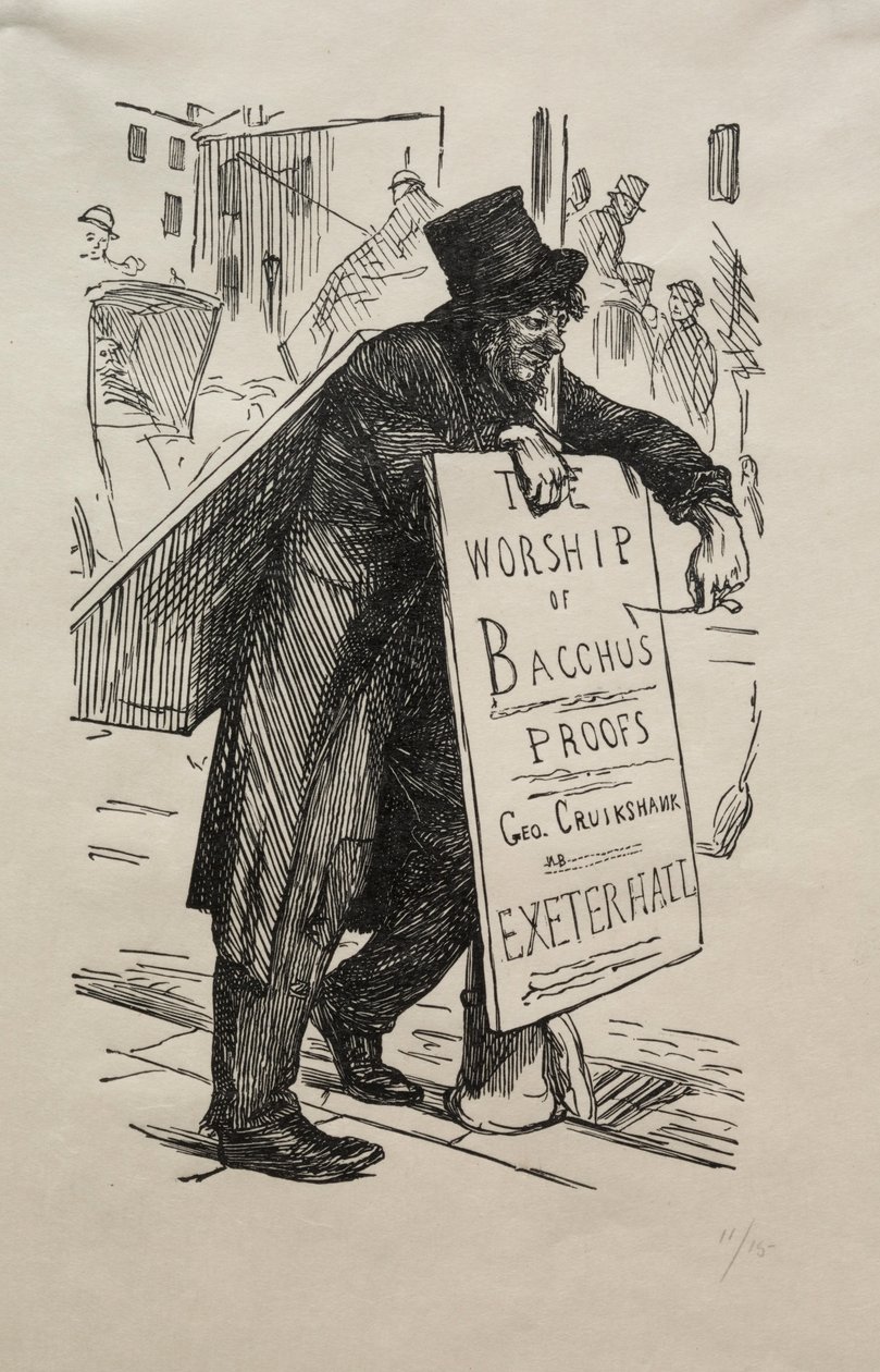 A arte moderna da publicidade, 1863. de George Louis Palmella Busson Du Maurier