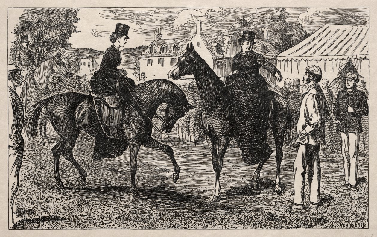 Por que os Pifflers perderam sua partida de retorno de George Louis Palmella Busson Du Maurier