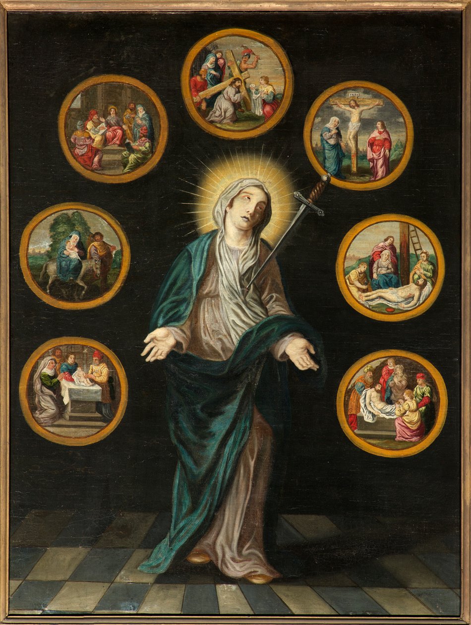 Igreja Paroquial (Igreja Paroquial de Nossa Senhora). Interior. Pintura. de Bartolome Esteban and studio Murillo
