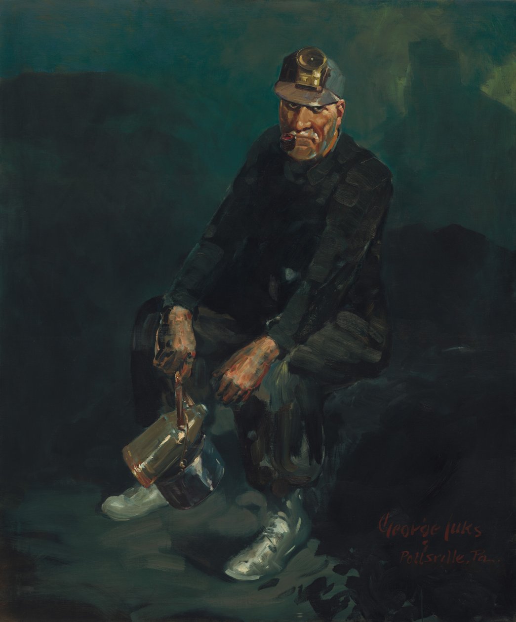 O chefe do fogo de George Luks