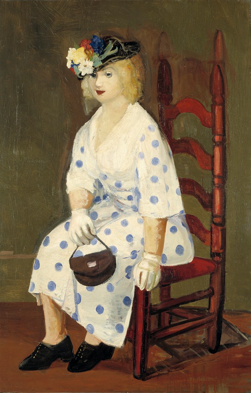 O vestido de bolinhas de George Luks