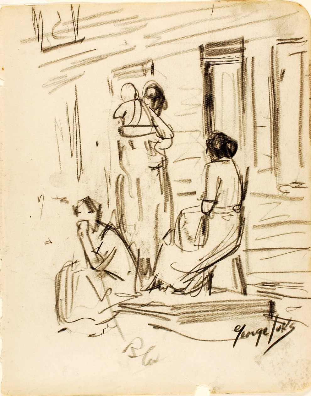 Sem título (Grupo de figuras) de George Luks