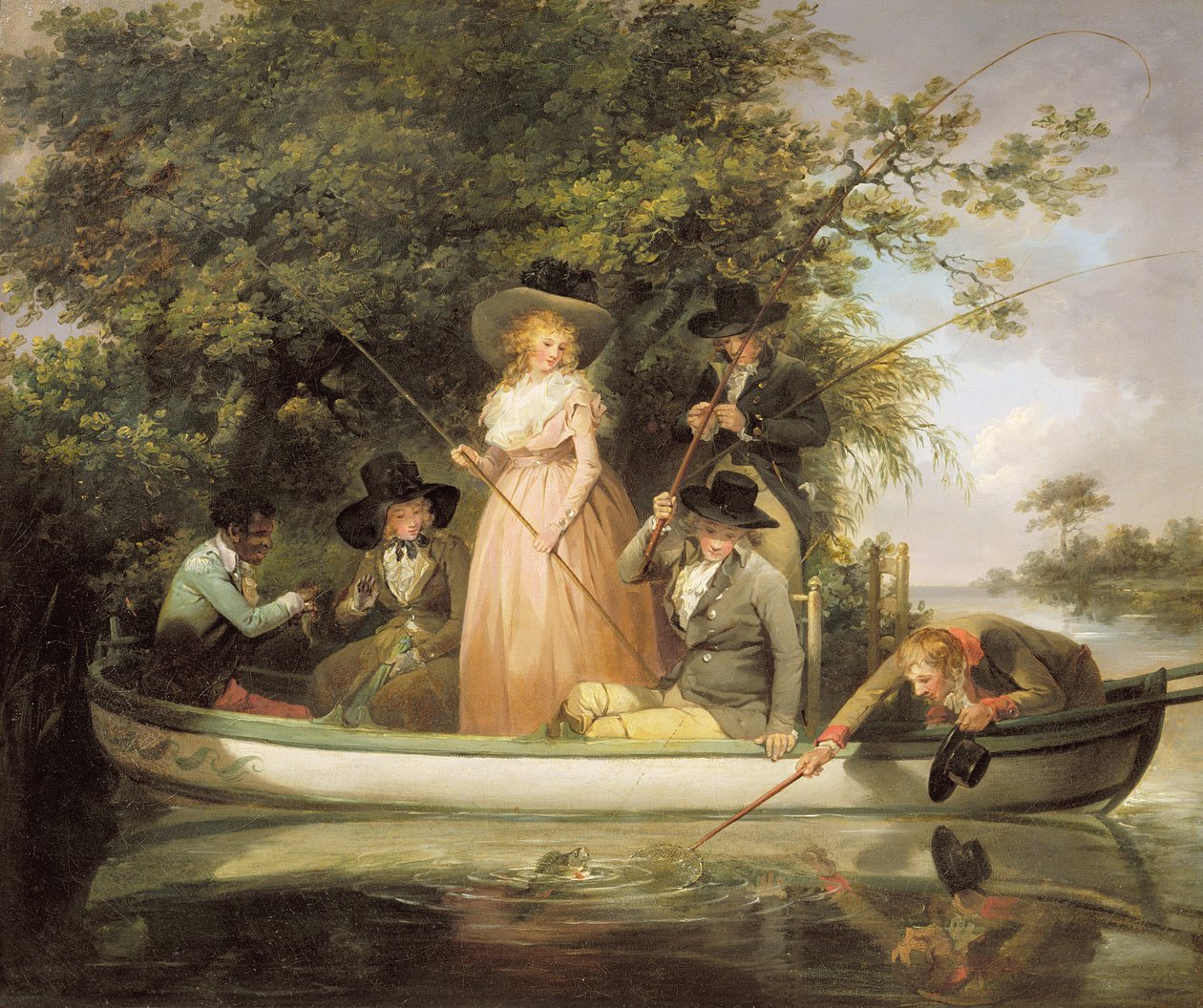 Um partido de pesca de George Morland